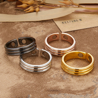 Trendy Magnetic Health Rings for Men and Women - Stylish Jewelry for Weight Loss and Wellness