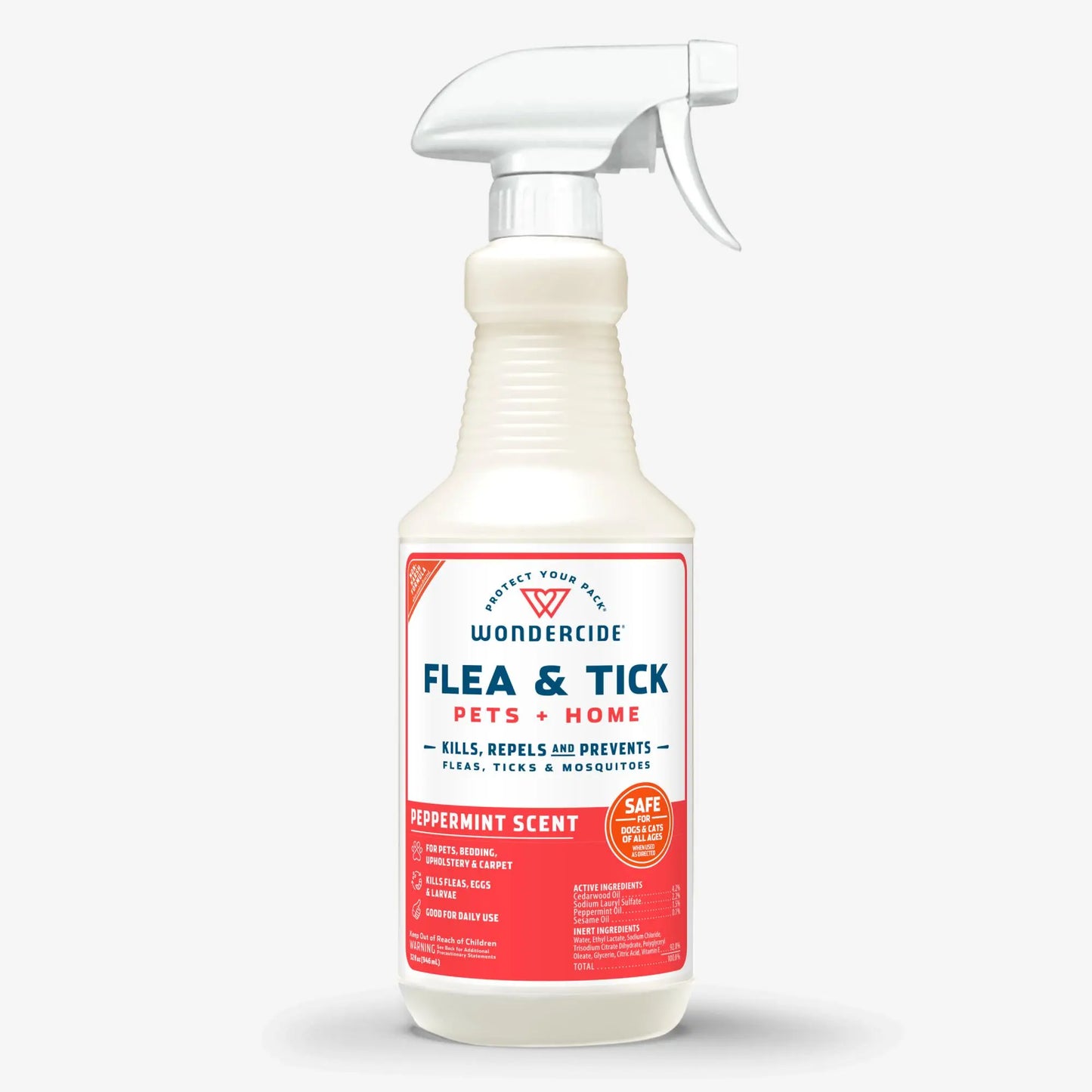 Peppermint Flea & Tick Spray for Pets + Home