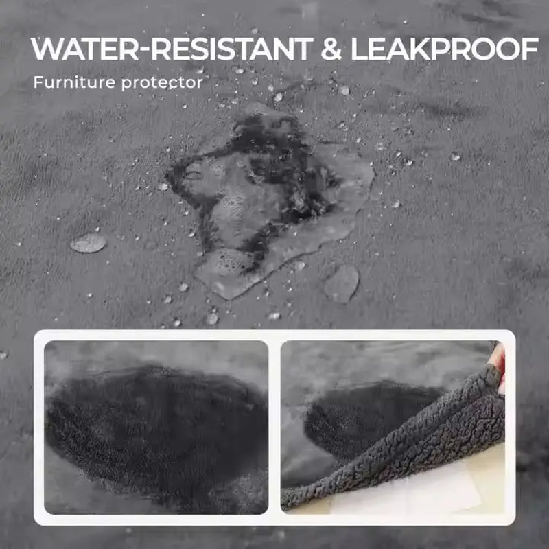 Waterproof Blanket for Bed - All Season Multipurpose Blanket for Couples, Adults, Pets, Pee Proof Blanket for Kids Adults, Pets, Waterproof Soft Comfy Pet Blanket