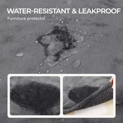 Waterproof Blanket for Bed - All Season Multipurpose Blanket for Couples, Adults, Pets, Pee Proof Blanket for Kids Adults, Pets, Waterproof Soft Comfy Pet Blanket