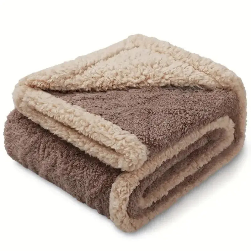 Waterproof Blanket for Bed - All Season Multipurpose Blanket for Couples, Adults, Pets, Pee Proof Blanket for Kids Adults, Pets, Waterproof Soft Comfy Pet Blanket