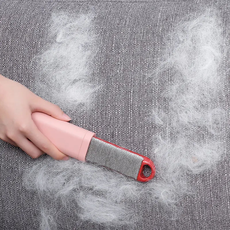 Battery-Free Static Lint Brush – Reusable Handheld Pet Hair Remover for Clothes, Bedding, Sofa & Carpets | Eco-Friendly with Ergonomic Handle